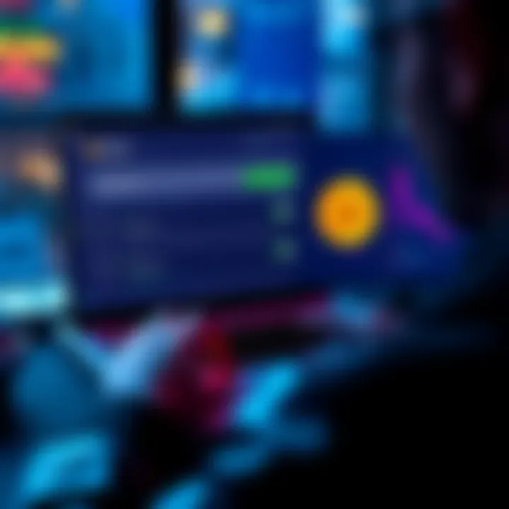 A person using a laptop to swap Bitcoin (BTC) for Tether (USDT) with a straightforward interface on the screen.