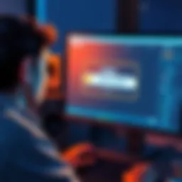 A person looking frustrated at a computer screen showing a crypto wallet with missing ETH to BTC swap option