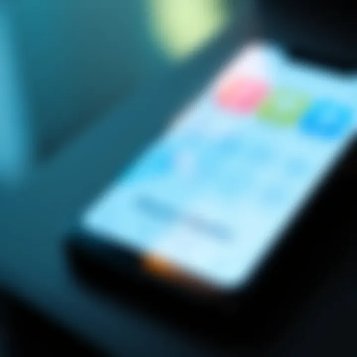 A close-up of the Sweet Wallet app interface displayed on a smartphone screen, showcasing its features and user-friendly design.