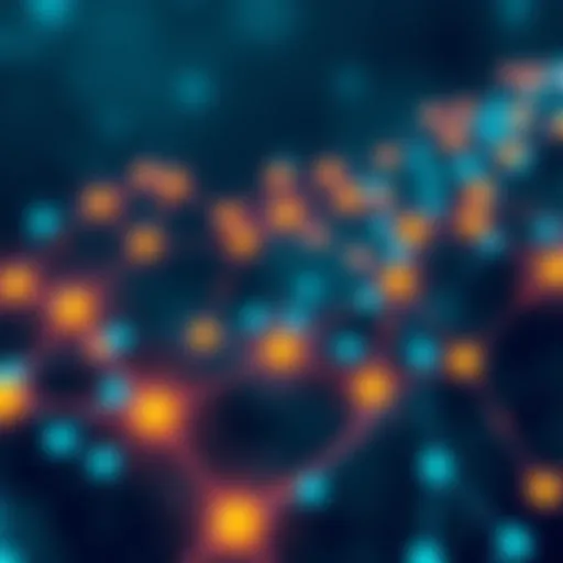 Swift Blockchain Ledger Launch A digital illustration of a blockchain network symbolizing Swift's new ledger for financial transactions, with nodes and connections representing efficiency and security in global trade.