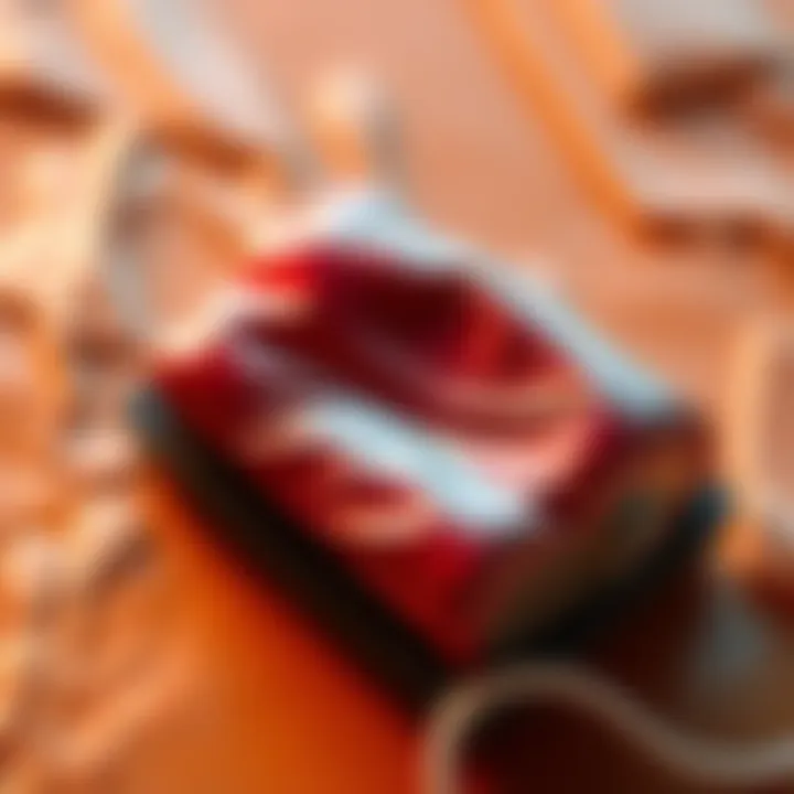 Close-up of a swollen battery from a Ledger Flex device, showing visible distortion and bulging.