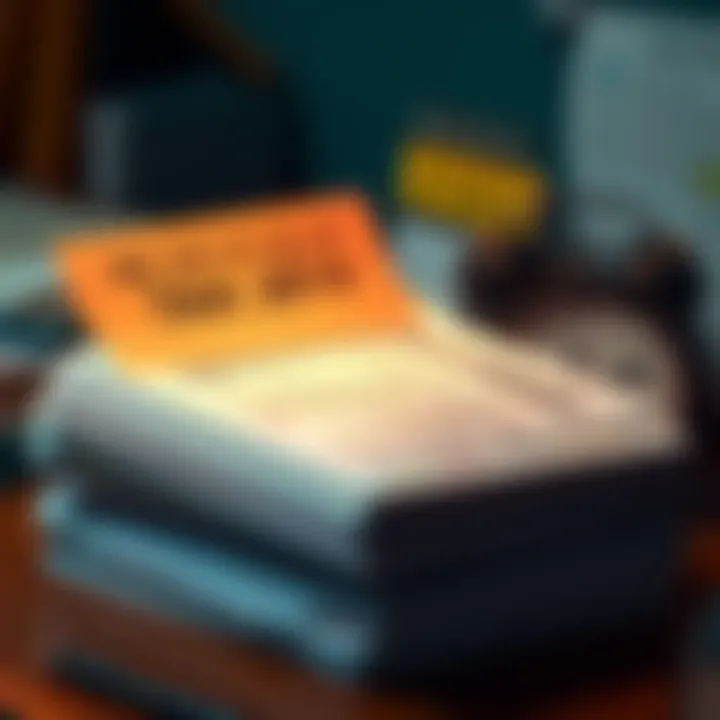 A stack of unfilled tax forms and a calendar marking the deadline date, illustrating tax form delays people are facing.