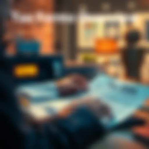 A person looking at a 1099 tax form on a desk, considering eligibility criteria for income over $600.