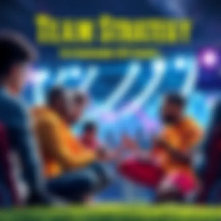 People discussing gameplay strategies for the upcoming game week in the Contender and Challenger leagues.