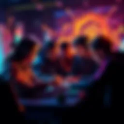 A diverse team of developers collaborating on a project to enhance AI security in decentralized finance.