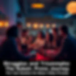 A group of people editing and discussing the Substr promo video late at night, showcasing teamwork and determination