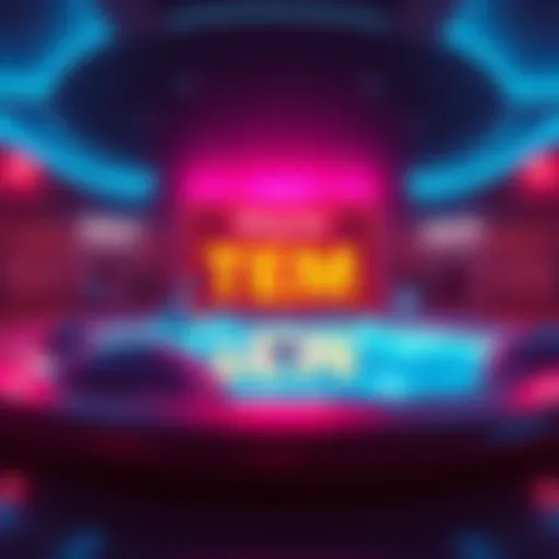 A visual representation of the TEM pool showcasing its features including APY and rewards