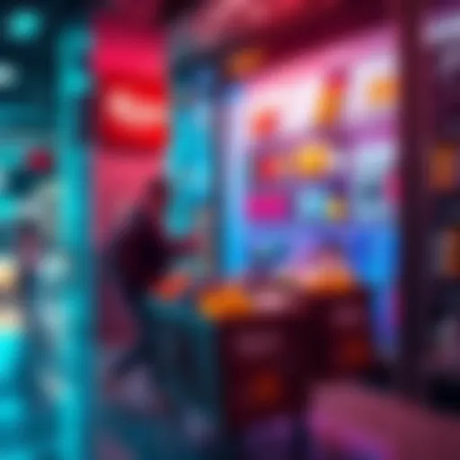 A vibrant online shopping page showcasing Temu Ads with engaging visuals and product highlights