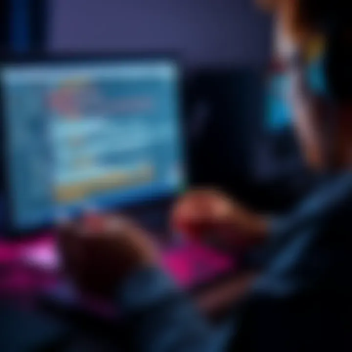 A person carefully checking their Ledger wallet seed phrase on a computer, ensuring security and safety against potential hardware failure.