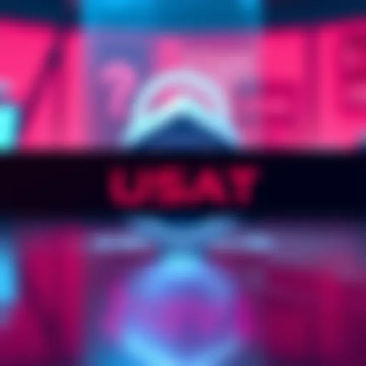 Tether logo with USAT title and question marks about USDT reserves in the background