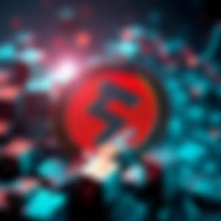 A graphic showing the Tether logo with a visual representation of $350 million being seized, symbolizing concerns in the cryptocurrency market.