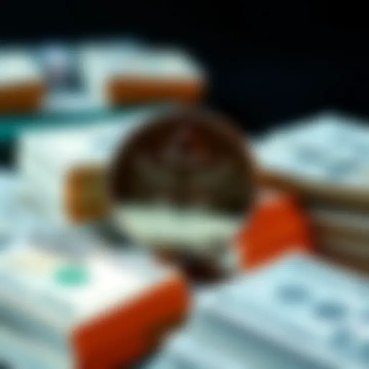 Tether logo displayed alongside stacks of U.S. Treasury bills, highlighting Tether's rise as a major financial player.