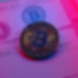 A visual representation of Tether's USDT logo with a backdrop of legal documents symbolizing the GENIUS Act.
