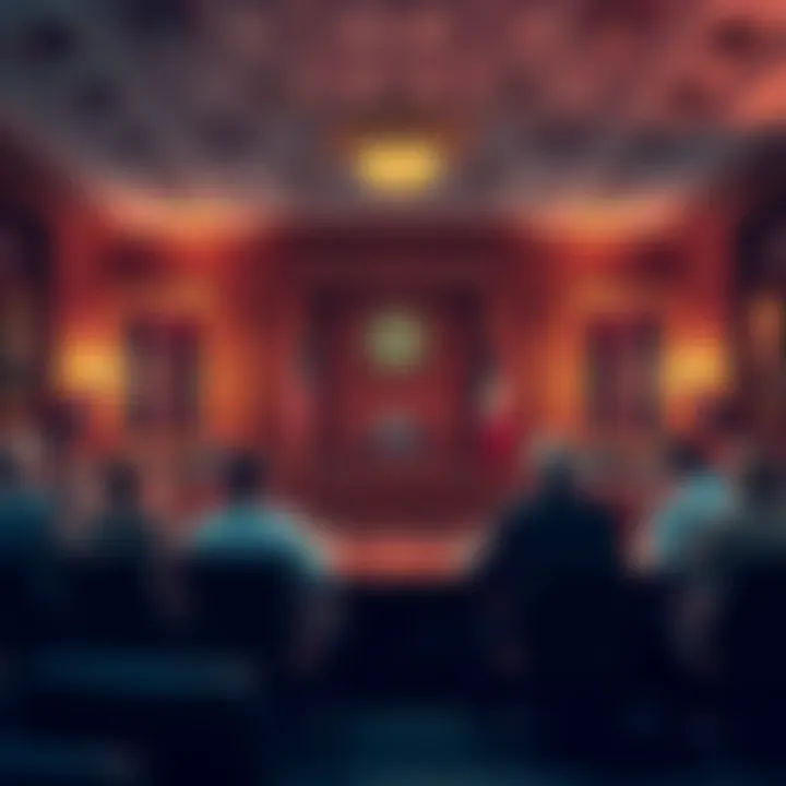 Texas House lawmakers discussing Bitcoin reserve bill in a meeting room
