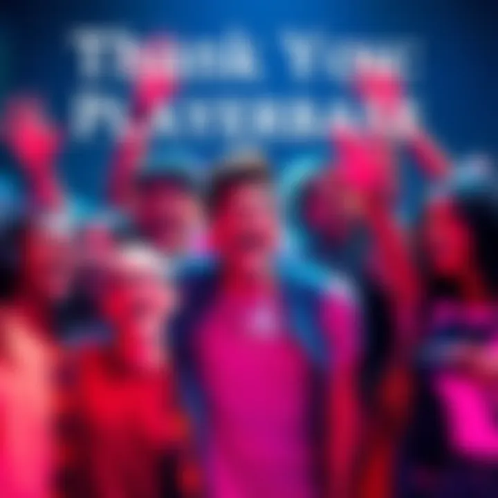 A group of diverse gamers celebrating with joy and excitement, showing their appreciation for improved game quests.