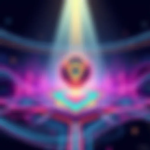 Illustration of THORChain platform showcasing native swaps for XMR and ZEC