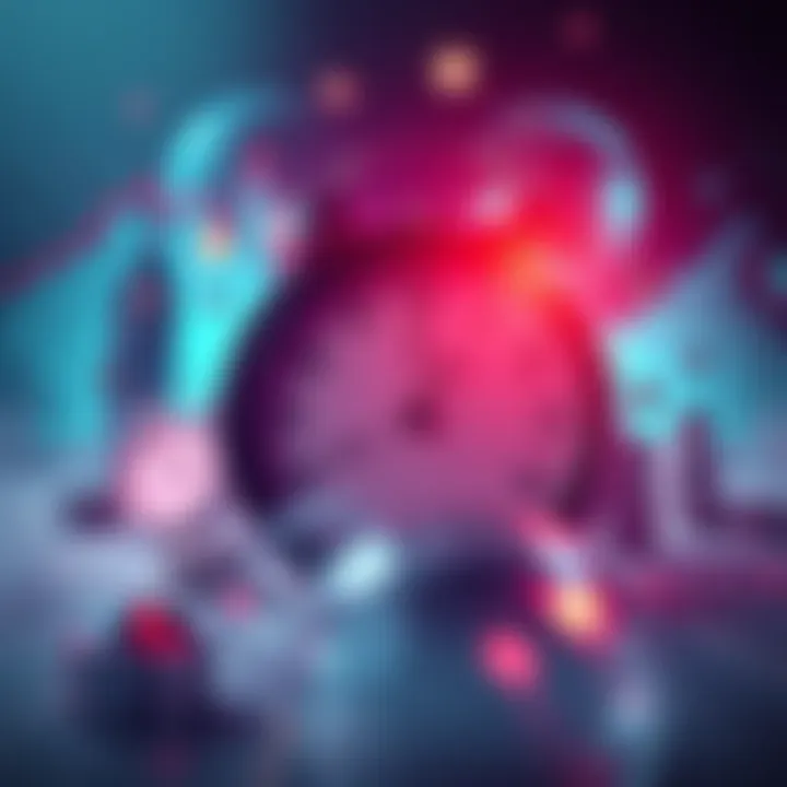 Time to Invest Now A dynamic visual representing the urgency of investing, featuring a clock with financial symbols around it, conveying prompt action and opportunities