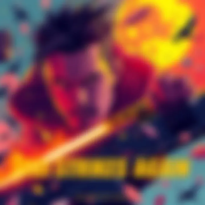 A bold illustration capturing the essence of Tobi's latest moves in the news