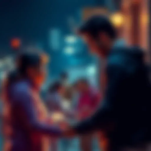 Todd volunteering to assist people in need, sharing smiles and kindness