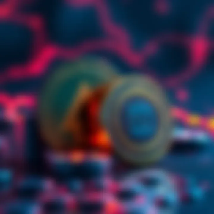 A digital representation of a new token alongside the existing FET token, symbolizing the potential launch of the ASI chain.