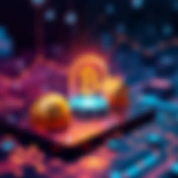 A visual representation of tokenized assets like gold, treasuries, and real estate on a digital platform, showcasing their connection to modern investment opportunities.