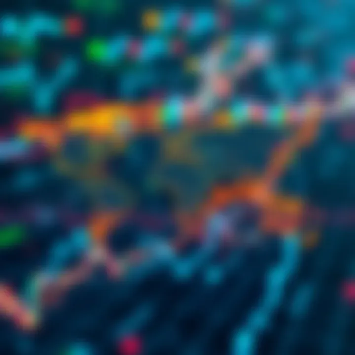 A digital representation of tokenized stocks displayed on a blockchain, illustrating how US equities are traded globally.