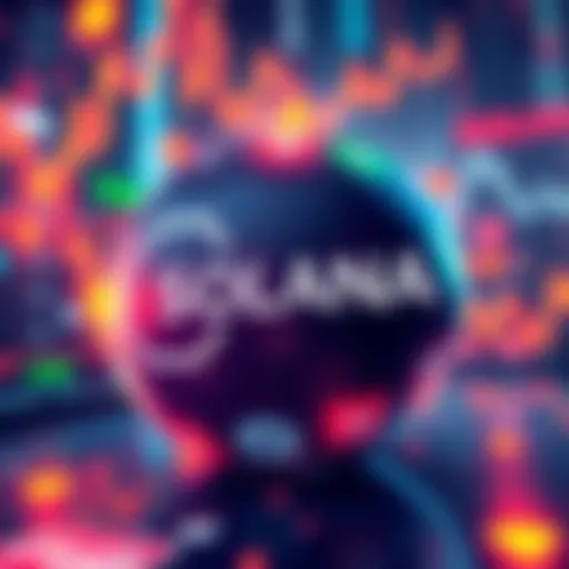 A digital illustration showing the Solana logo intertwined with popular stock logos like Tesla and Nvidia, symbolizing the launch of tokenized stocks on the blockchain.