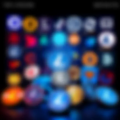 Top Litecoin Wallets A collection of popular Litecoin wallets displayed with logos and user ratings