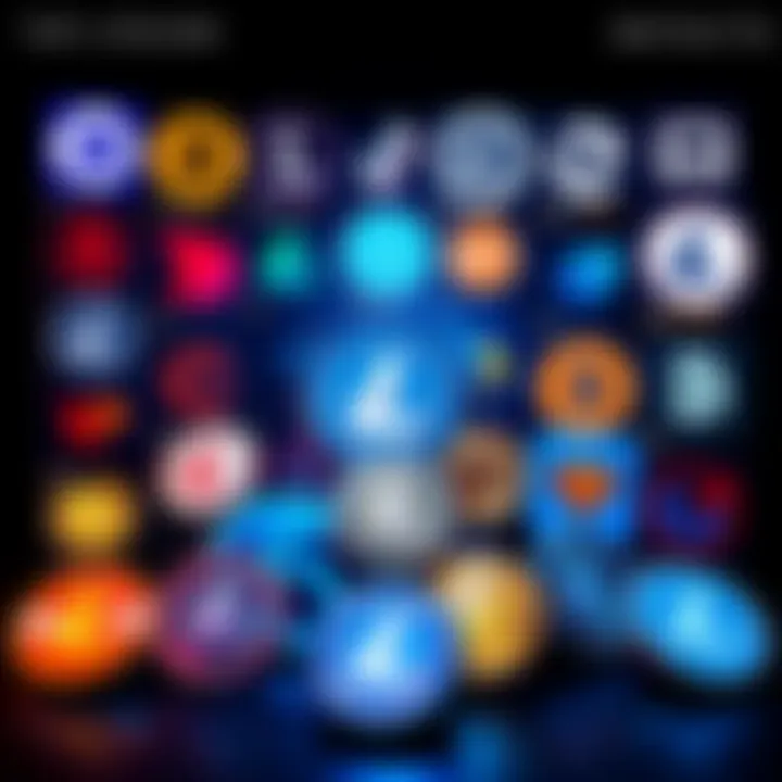 Top Litecoin Wallets A collection of popular Litecoin wallets displayed with logos and user ratings