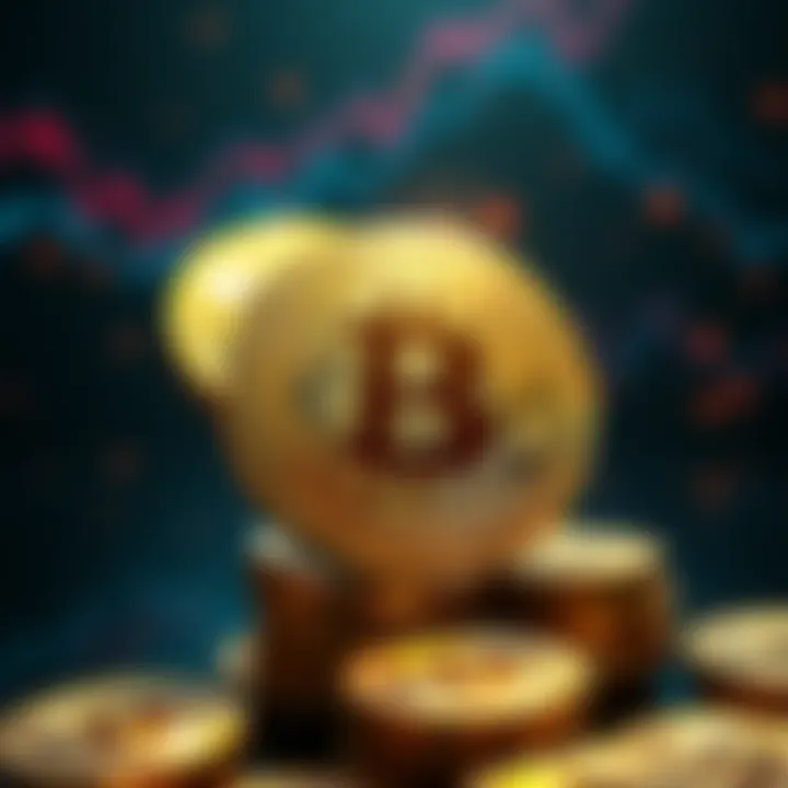 A visual representation of major Bitcoin holders analyzing market trends and influence on cryptocurrency