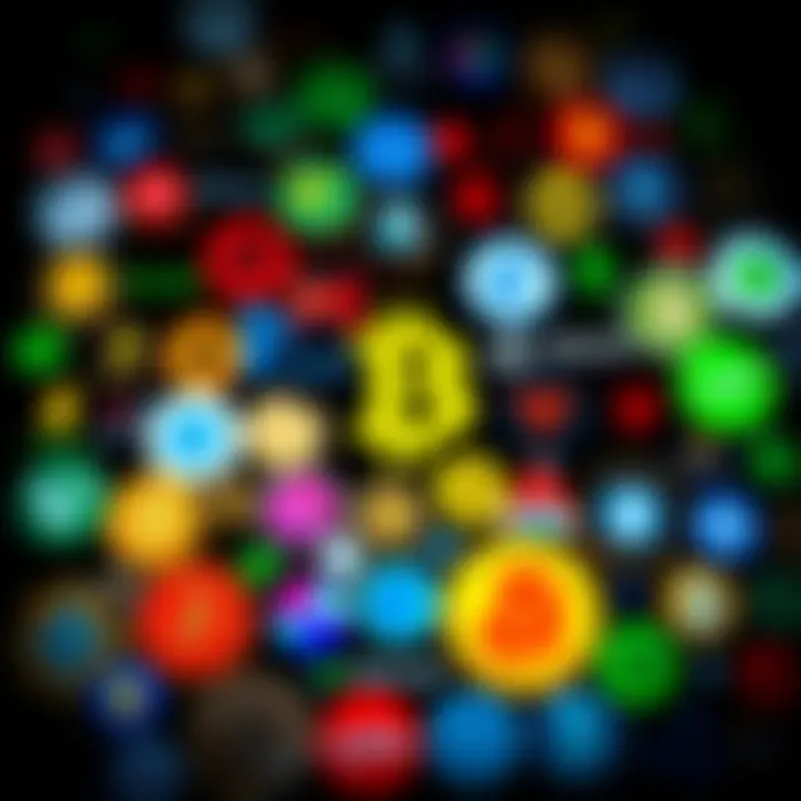 A collage of logos from leading cryptocurrency companies showcasing their influence and innovation in the market.