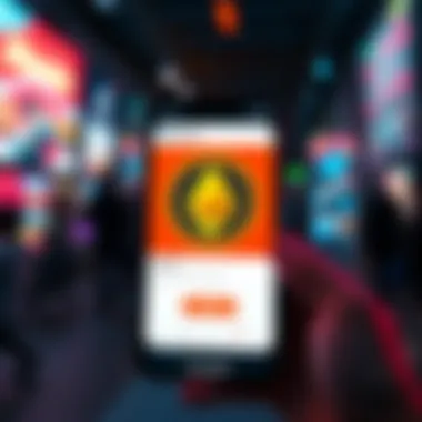 A phone displaying Torisim's eSIM interface with Monero logo, signifying a sale made in cryptocurrency