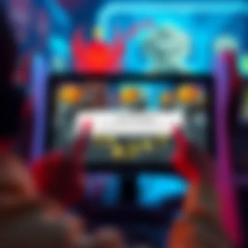 A player frustrated with a tower defense game showing an error message for rewards not registering on the screen.