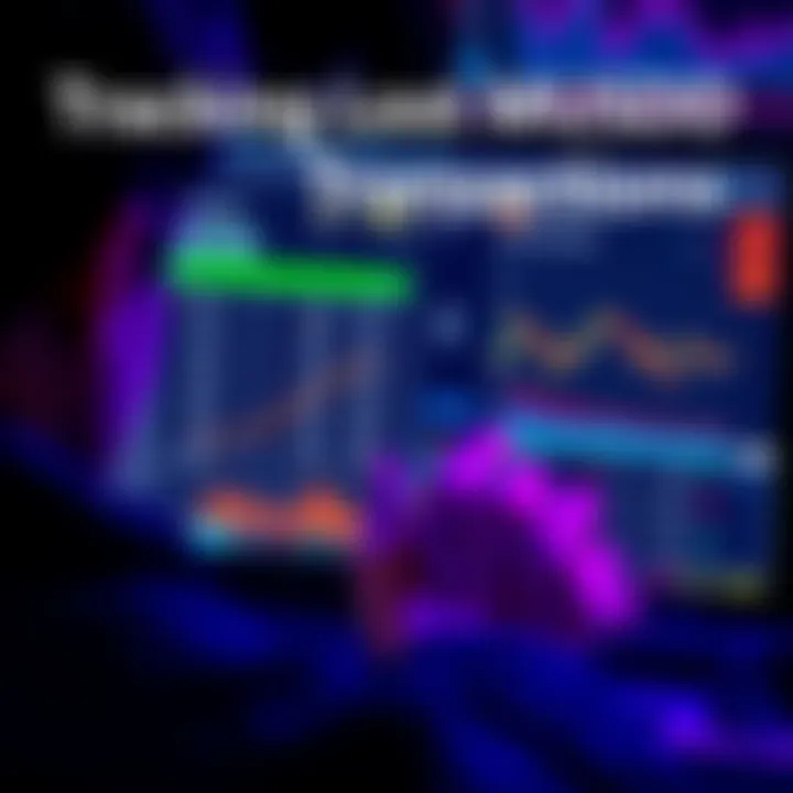A person looks at a computer screen showing the Ethereum network with transaction details and charts, searching for lost MUSD funds.