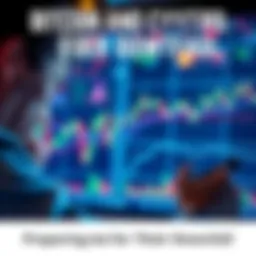 Trader with charts A trader analyzing cryptocurrency charts with a worried expression