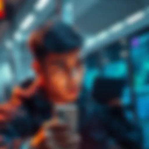 A person looking annoyed while trying to make a crypto purchase on their phone with a KYC verification message on the screen