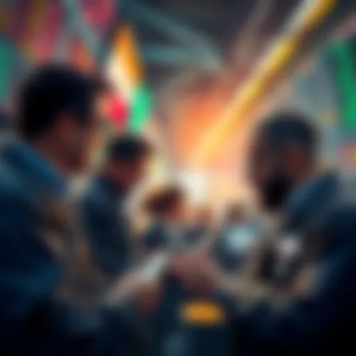 Traders discussing bets on Polymarket related to U.S.-Iran events, showing concern over potential insider trading allegations.