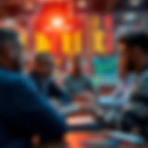 People sharing ideas about trading strategies and market analysis in an online forum