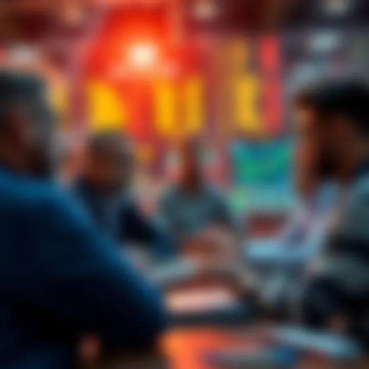 People sharing ideas about trading strategies and market analysis in an online forum