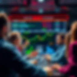 People sharing trading strategies and tips in a discussion forum