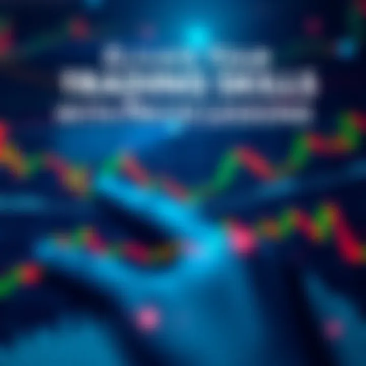 A chart depicting trading strategies and market analysis