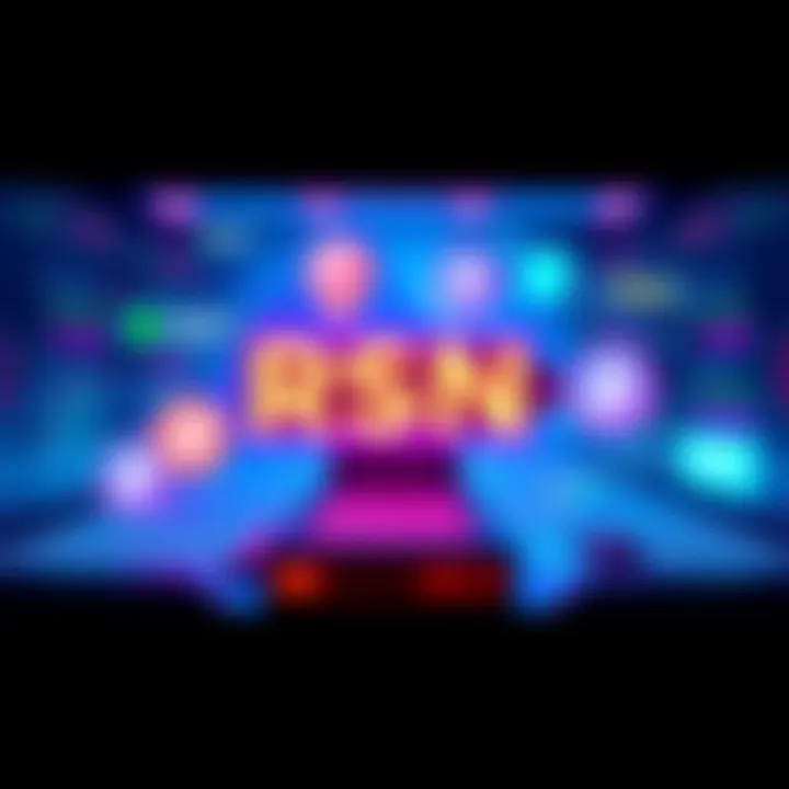 A graphic showing various trading platforms with RSN tokens being exchanged, highlighting the Rosen Bridge project