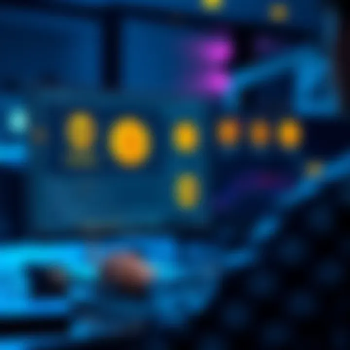 A person using a computer screen to transfer COTI coins from MetaMask to ADA Wallet, showing wallet logos on the screen.