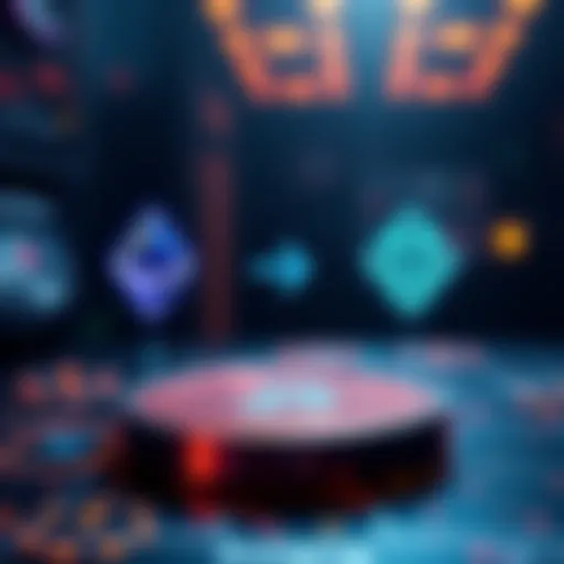 Transfer ETH to Solana A visual guide showing how to transfer Ethereum to Solana, featuring icons of both Ethereum and Solana logos, along with arrows indicating movement between them.