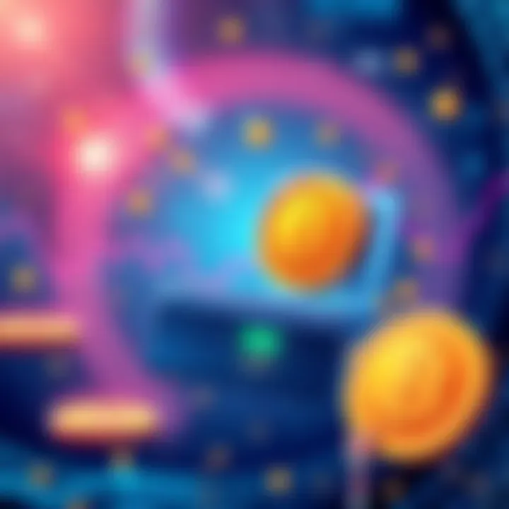 Illustration of cryptocurrency transfer process from Coinbase Wallet to external exchange