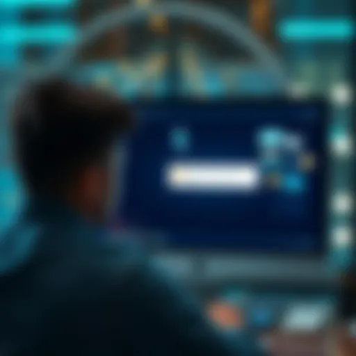 A user looking at a computer screen with digital wallets on display, concerned about transferring funds from Ledger to Trezor due to an error message.