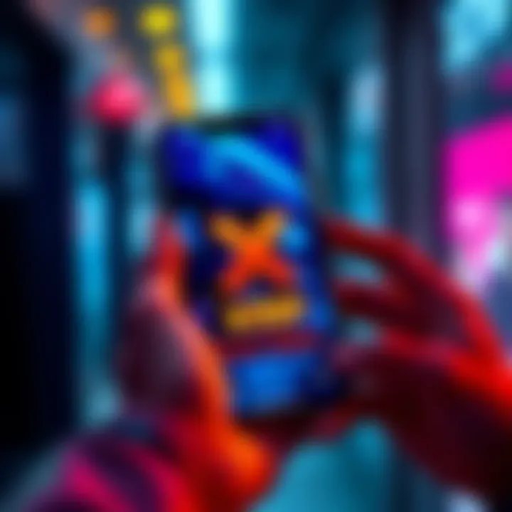 A person transferring XRP from Toast Wallet to Xaman on a smartphone screen