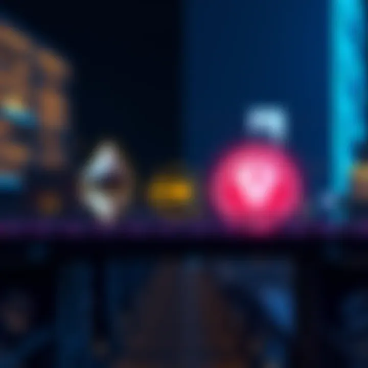 A graphic showing the process of moving Ethereum (ETH) to Solana (SOL) through decentralized finance bridges, highlighting fees and slippage