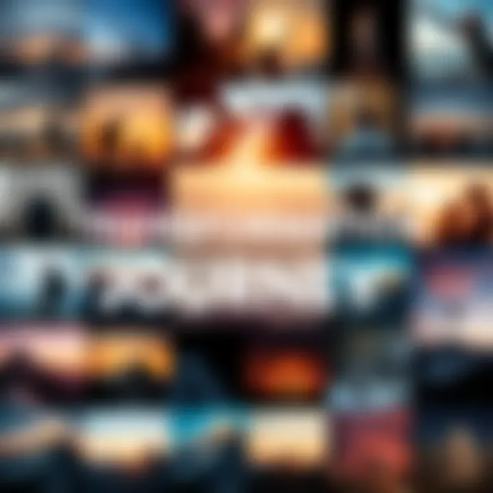 A collage showing various life changes over four months, including growth, new experiences, and personal development.