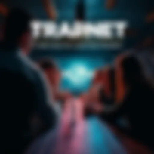 A group of loyal members celebrating their commitment to TRAPNET, sharing ideas in a friendly atmosphere.